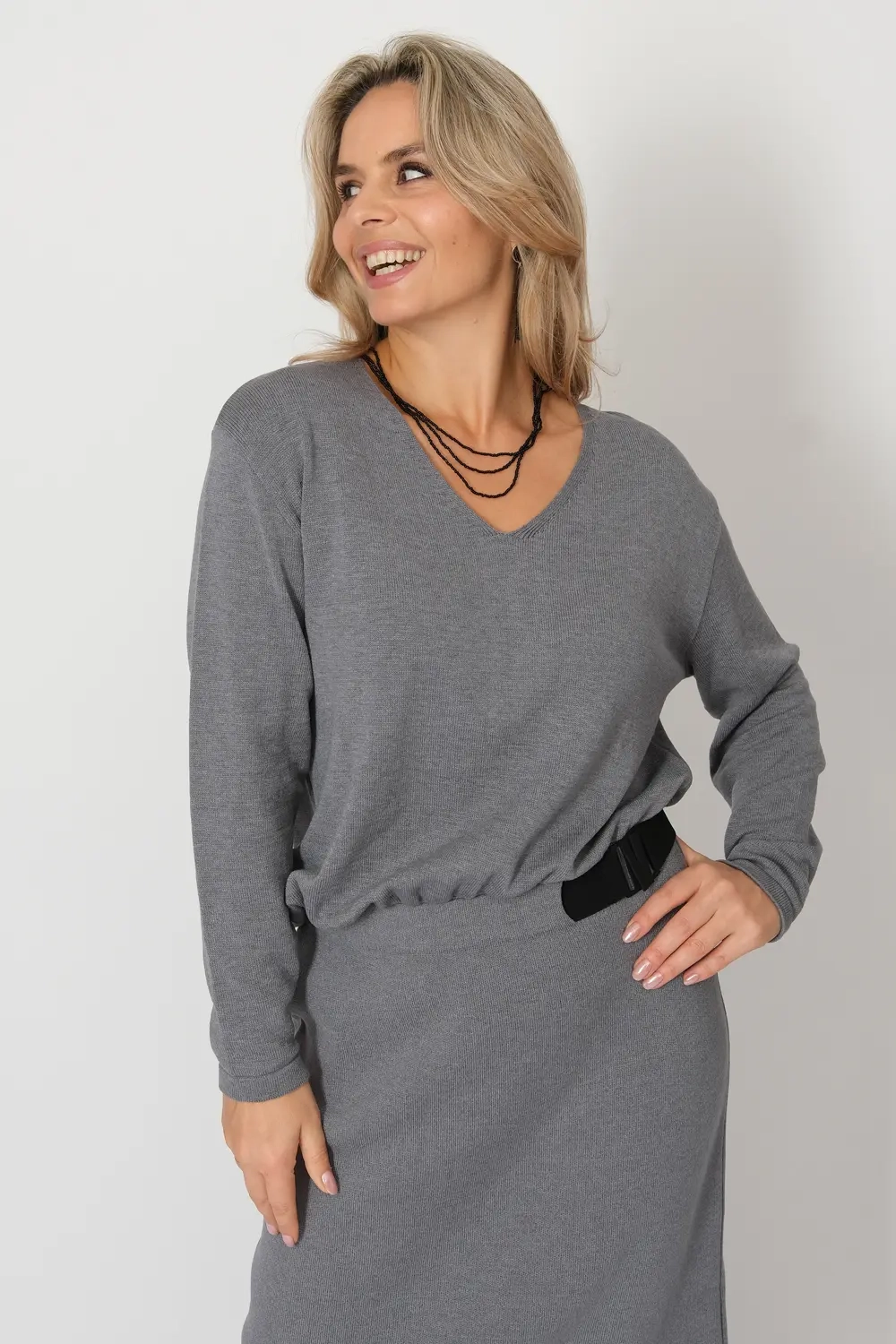 Платье Ф 002/серый