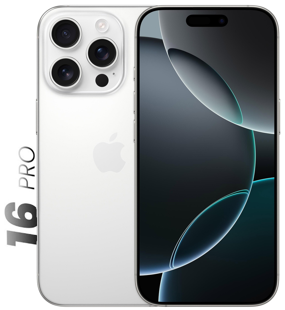 Смартфон Apple iPhone 16 Pro 1 ТБ («Белый титан» | White Titanium)