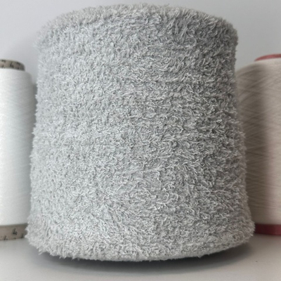 OMEGA - Pinori Filati; 100% фибра; 400м/100гр; Травка; col. 071, цвет: светло-серый; Есть бобинка: 250 гр