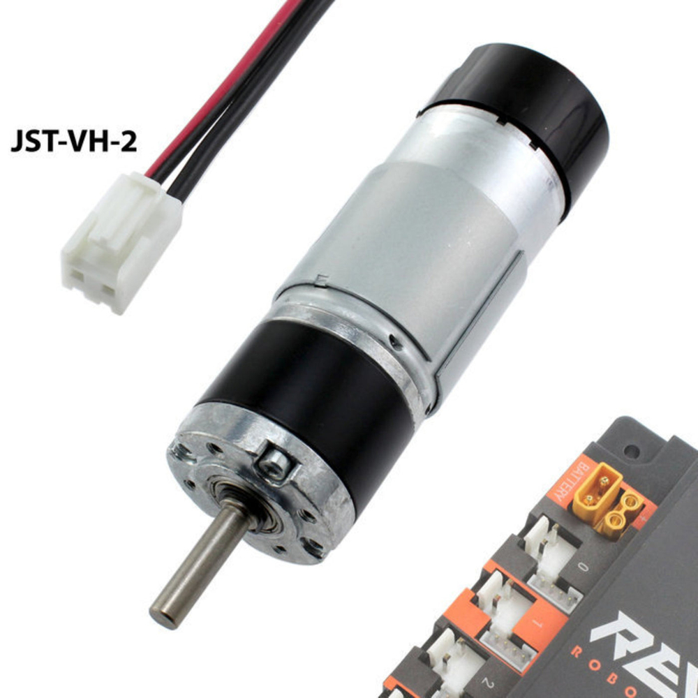 NeveRest Orbital Gearmotors
19.2 to 1 (~344 RPM)
JST-VH-2