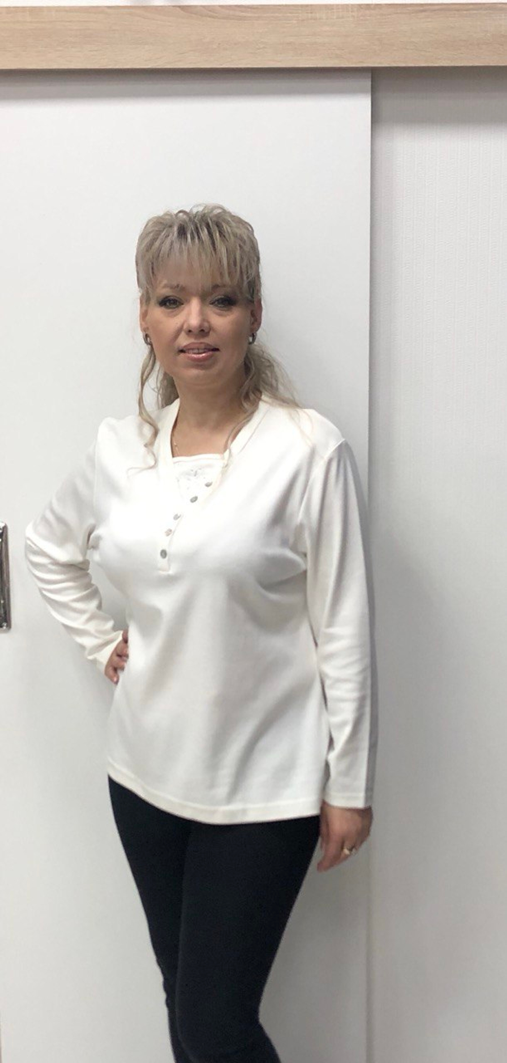 Белый немецкий блузон