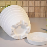 Горшок цветочный Бриз 1,7л, белый