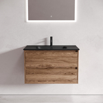 Тумба подвесная под раковину Sancos Libra, дуб чарльстон 790х450х500 мм