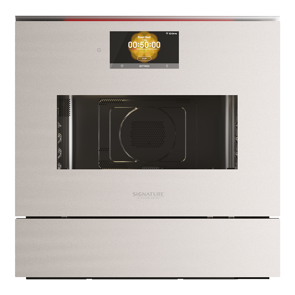 Духовой шкаф с паром Signature Kitchen Suite, 60 см, серебро