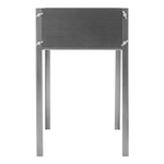 Мангал на барашках 500 х 305 х 500 мм, сталь 1.2 мм, Camping Palisad