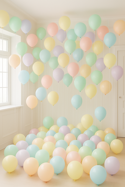 Набор воздушных шаров 50шт"Макарунс"