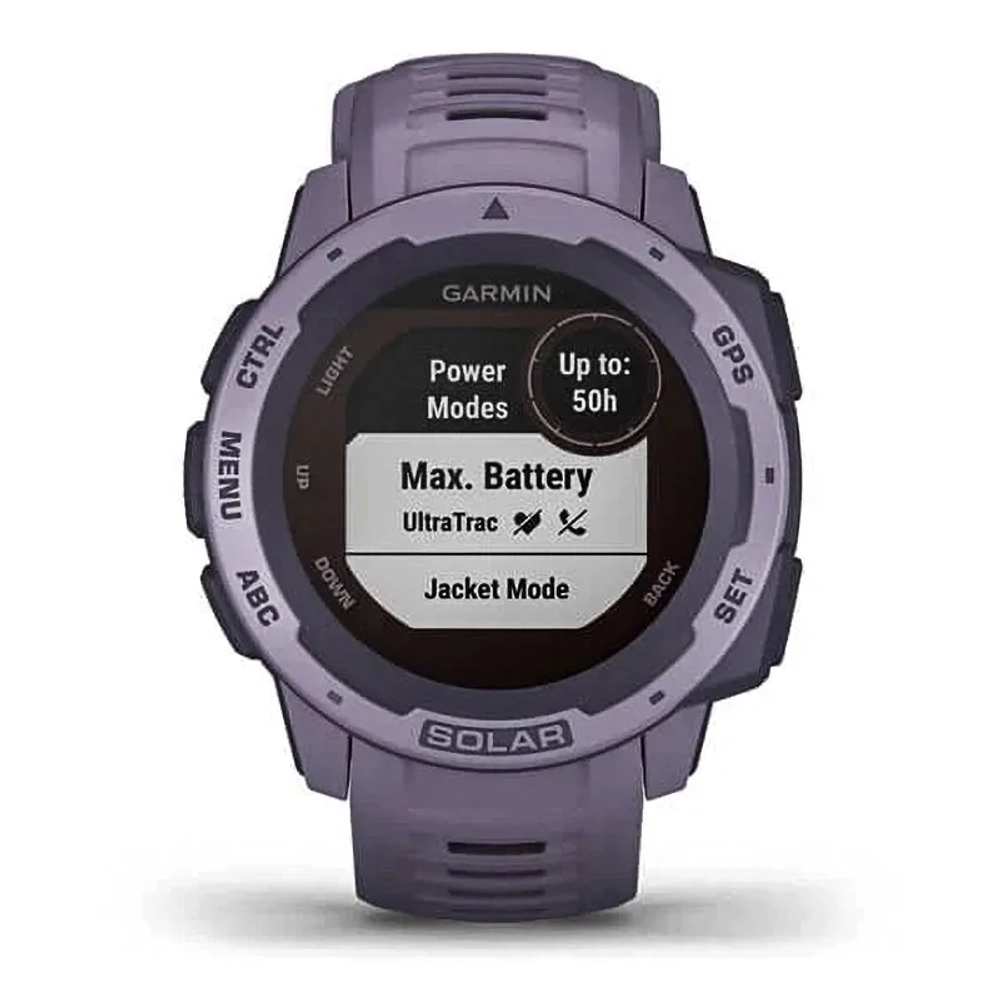 Спортивные наручные часы GARMIN INSTINCT Solar Orchid, 010-02293-02