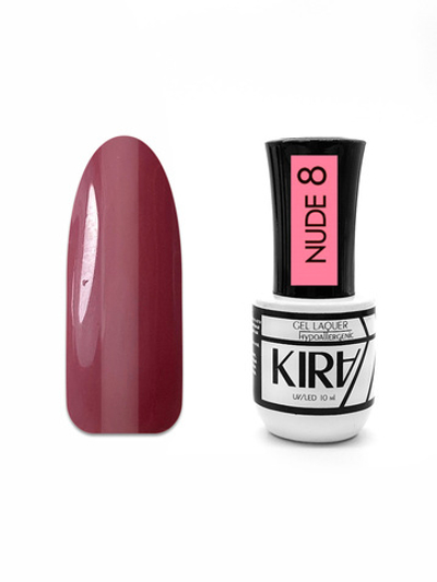 КИРА гель-лак NUDE  008 10 мл.