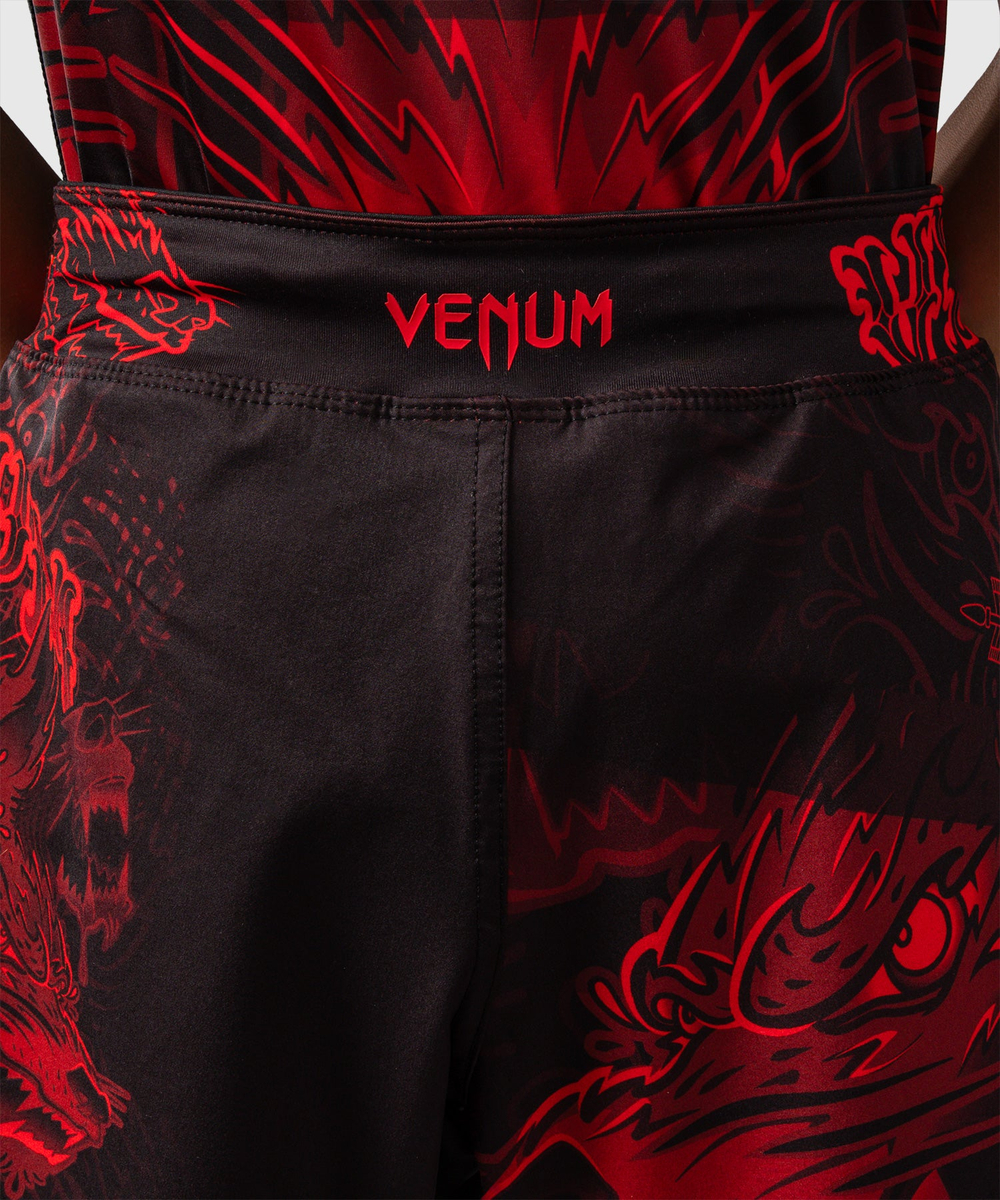 Шорты ММА детские Venum Wolf Atak Black/Red