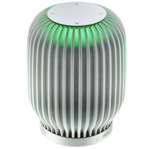 Умная колонка SBER SberBoom 40 Вт, голосовой помощник Салют, белый (SBDV-00090С)