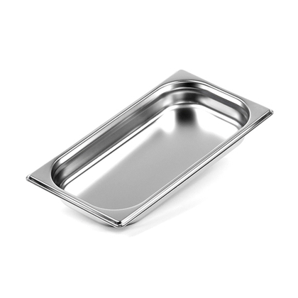 Гастроемкость из нержавеющей стали GN 1/3 327х176х40 мм, Luxstahl, Китай, га14