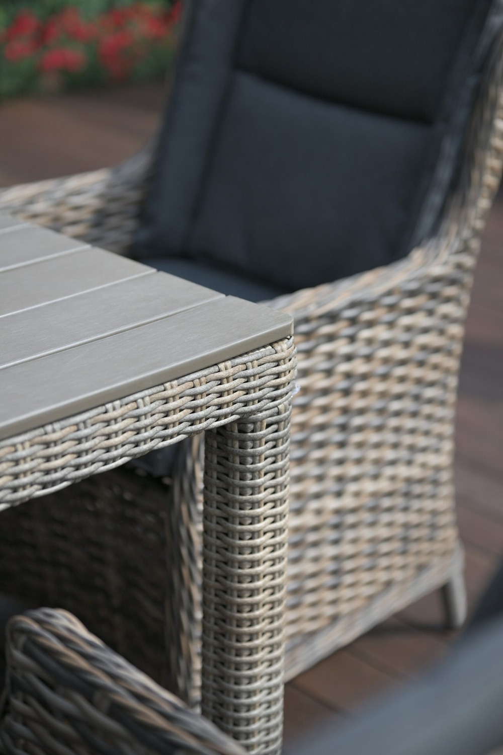 Обеденный стол Besta Fiesta ВЕНЕЦИЯ 180, коричневый