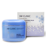 3W Clinic. Увлажняющая ночная маска для сухой кожи лица Water Sleeping Pack