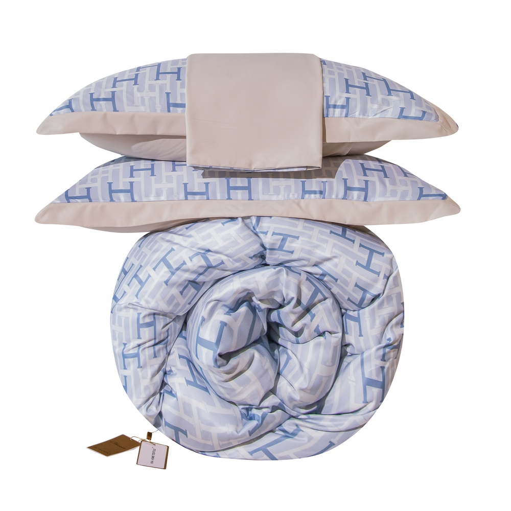 Комплект постельного белья Сатин MS на резинке MSR003