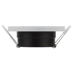 Встраиваемый светильник декоративный ЭРА DK90 WH/BK MR16/GU5.3 белый/черный | Декоративные встраиваемые светильники