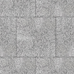 Тротуарная плитка КВАДРАТ 500х500 мм - Стоунмикс Белый с черным