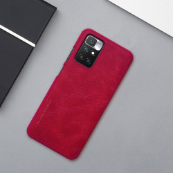 Кожаный чехол-книжка Nillkin Leather Qin для Xiaomi Redmi 10