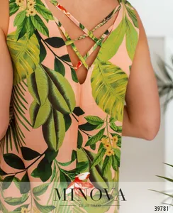 Платье 3153В-пудра Minova