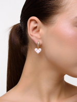 Серьги "Queen Pink Soul " Gold