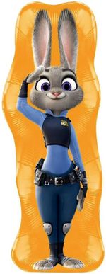 Фигура Зайка Полицейский 34'' Fl