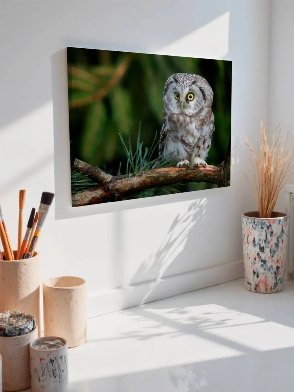 Картина на стену 40 X 50 Сова