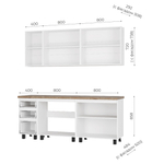 Кухня Честер 2 м кашемир