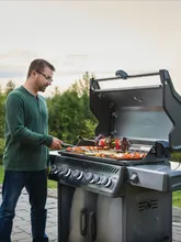 Газовый гриль Napoleon Rogue PRO-S 625, 7 горелок (с ИК-горелкой)