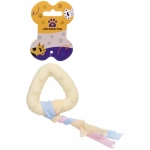 Игрушка для собаки «Baby-Треугольник» 18*7,2см цвет желтый Ultramarine✦