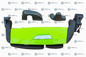 Зеркало правое в сборе X5000 зеленого цвета с камерой (рестайлинг) DZ14251770081