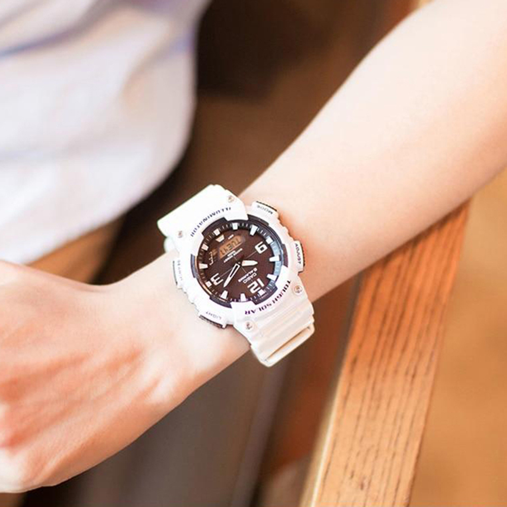 Часы CASIO STANDARD 52.2*48.3mm AQ-S810WC-7A, AQ-S810WC-7A