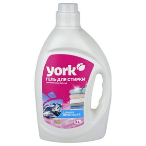 Гель-концентрат  YORK с ароматом свежести  3 л/бут 4 бут/упак