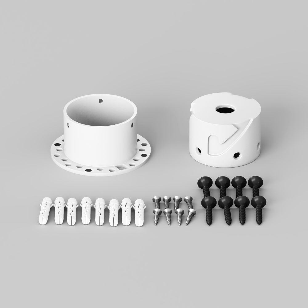 Набор для двухстороннего скрытого монтажа гибкого неона D25 Maytoni Nemo 201144