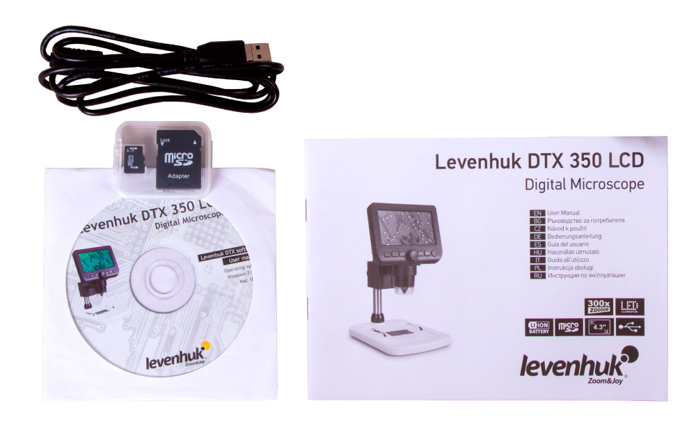 Микроскоп цифровой Levenhuk DTX 350 LCD - фото 4
