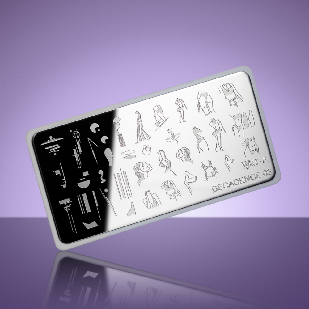 Пластина для стемпинга Art-A Decadence 03