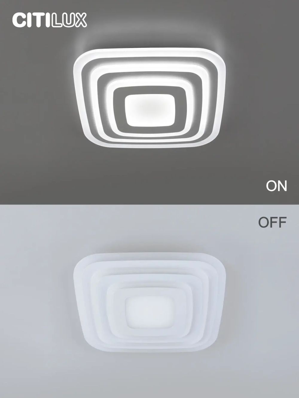 Citilux Триест Смарт CL737A080E RGB Умная люстра