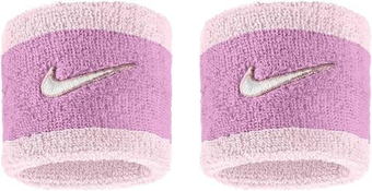 Напульсник теннисный Nike Swoosh Classic 2P - pink/light pink