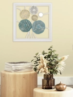 Декор для дома на стену 43*43 см