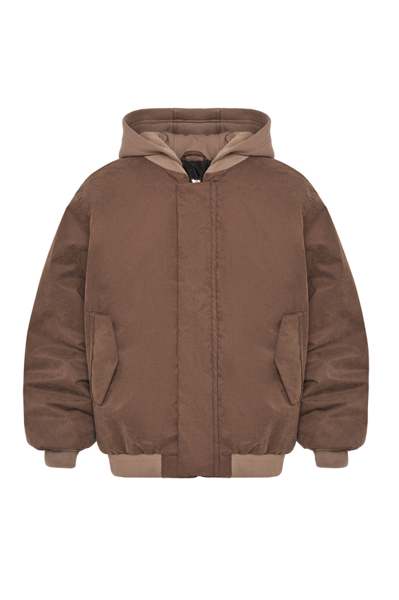 Бомбер Peach Brown