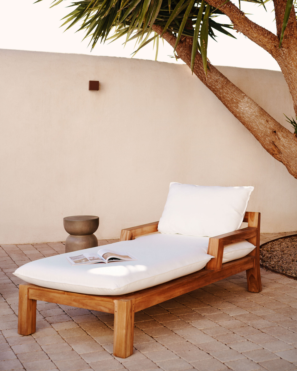 Forcanera Шезлонг из массива тикового дерева