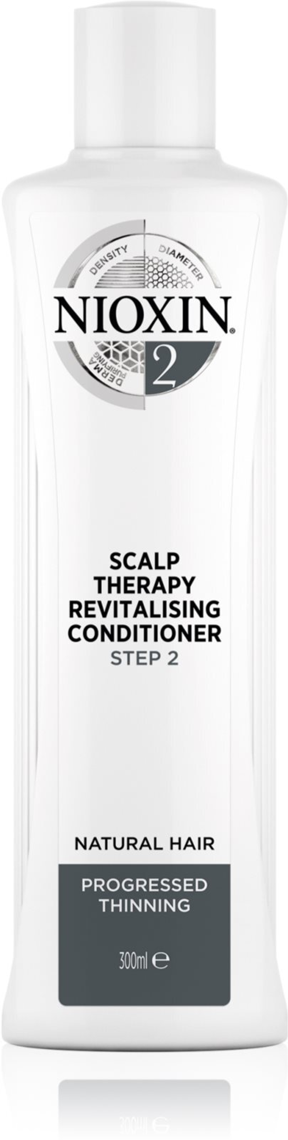 Nioxin System 2 Scalp Therapy Revitalising Conditioner - восстанавливающий кондиционер для истонченных волос /   300  ml  / GTIN 8005610498140