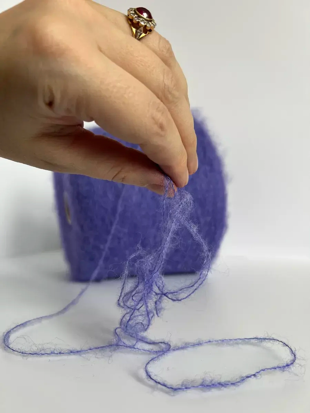 Пряжа для вязания silk kid moher