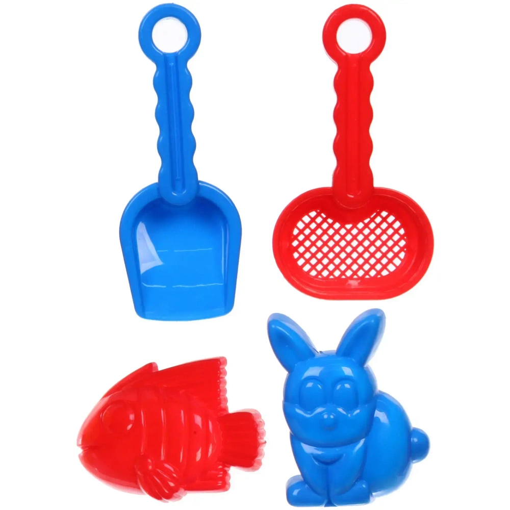 Набор для игры в песочнице «Динозавр - Мельница», 27*12,5 см, 6 предметов