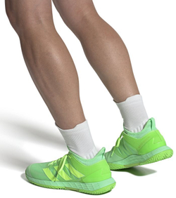 Мужские кроссовки теннисные Adidas Adizero Ubersonic 4 M Heat - beam green