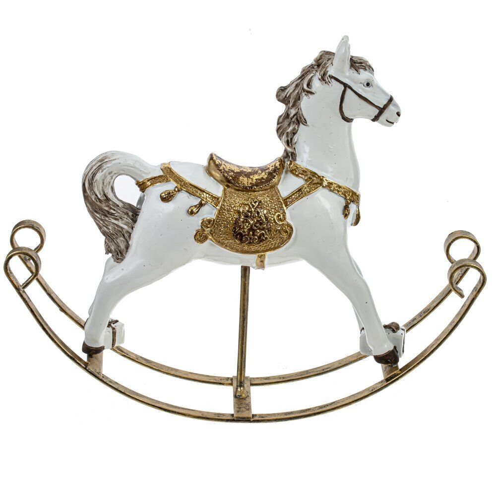 GAEM Фигурка декоративная "Лошадка-качалка", L22 W5 H17 см