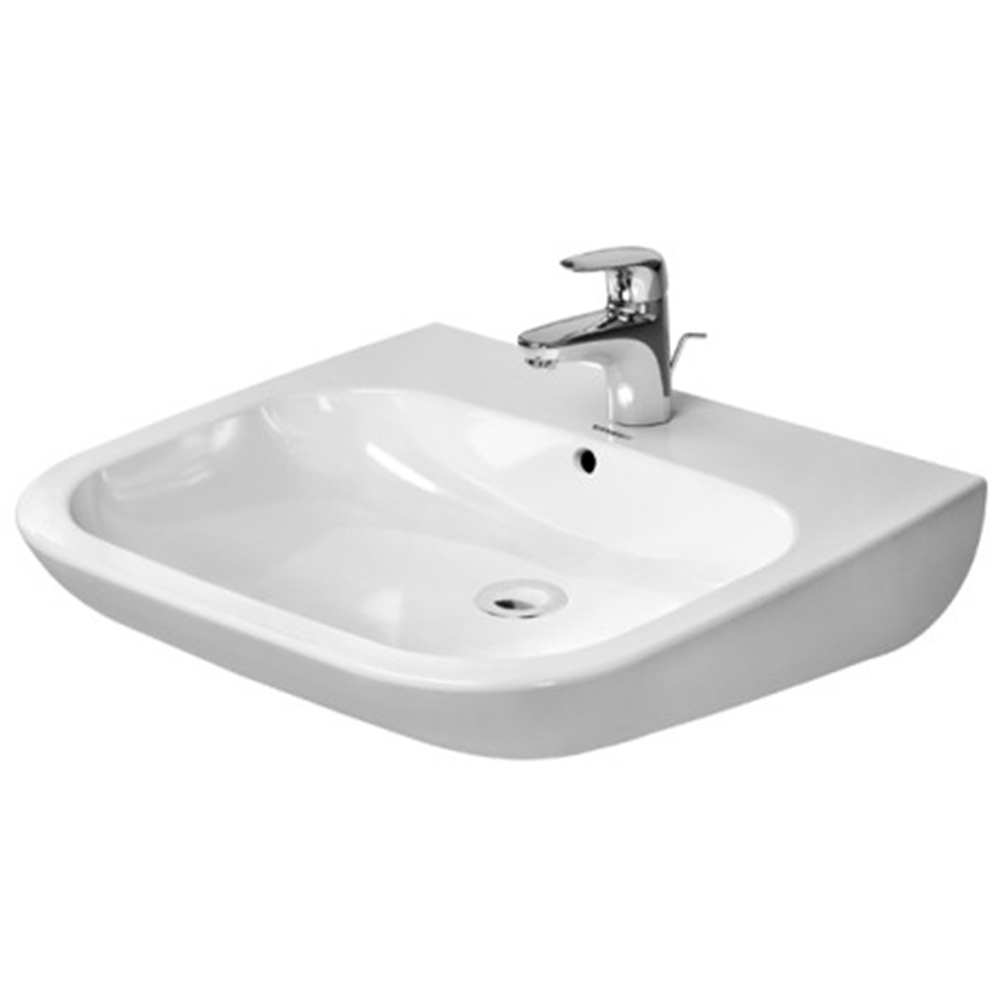 Раковина Duravit D-Code 23126000002 подвесная 60 см, цвет белый