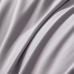 Комплект постельного белья Однотонный Сатин «Серебряный туман»