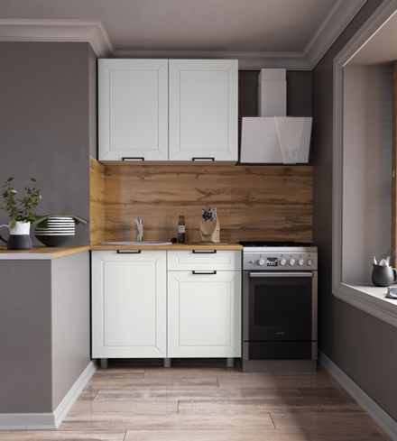 Кухня РИВЬЕРА готовое решение 1м