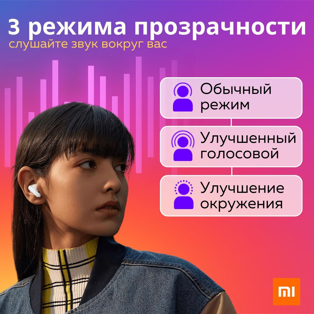 Наушники беспроводные Xiaomi Redmi Buds 5 Pro Global (M2317E1) Blue