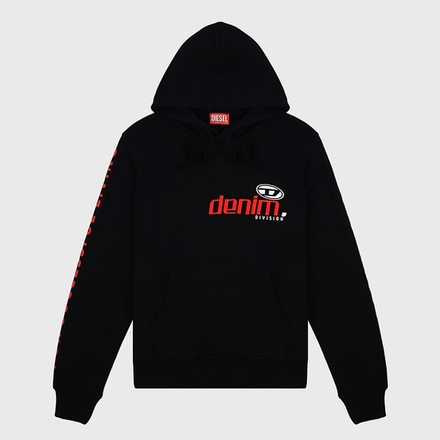 Худи Diesel S-Ginn-HOOD-L3 Black