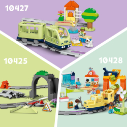 LEGO DUPLO Town - Мост и железнодорожные пути - набор расширения 10426